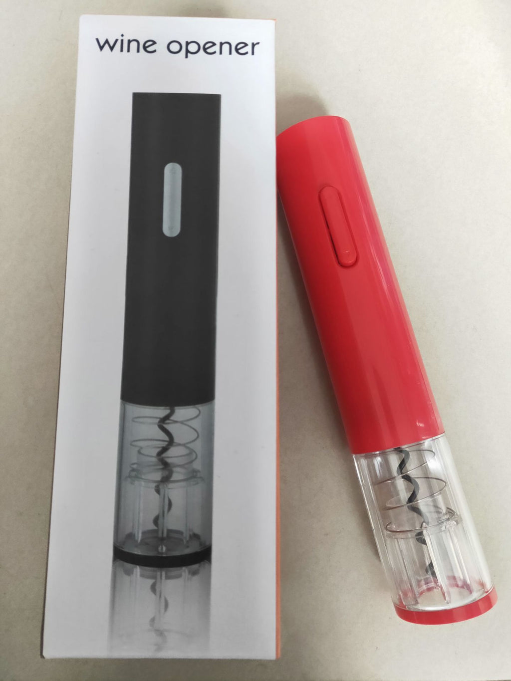 Electric Wine Opener – automatisk vinöppnare med folieskärare