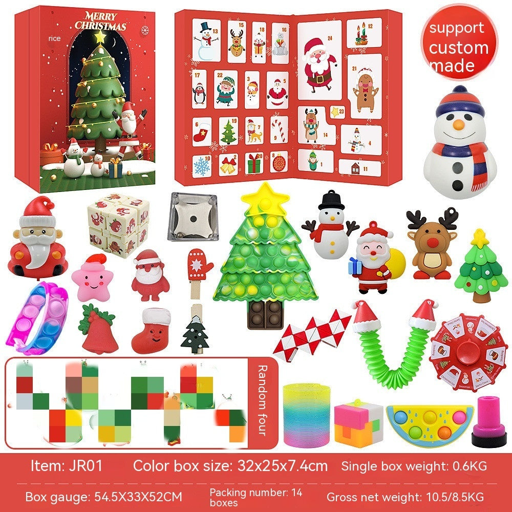 Christmas Advent Calendar Countdown Toy