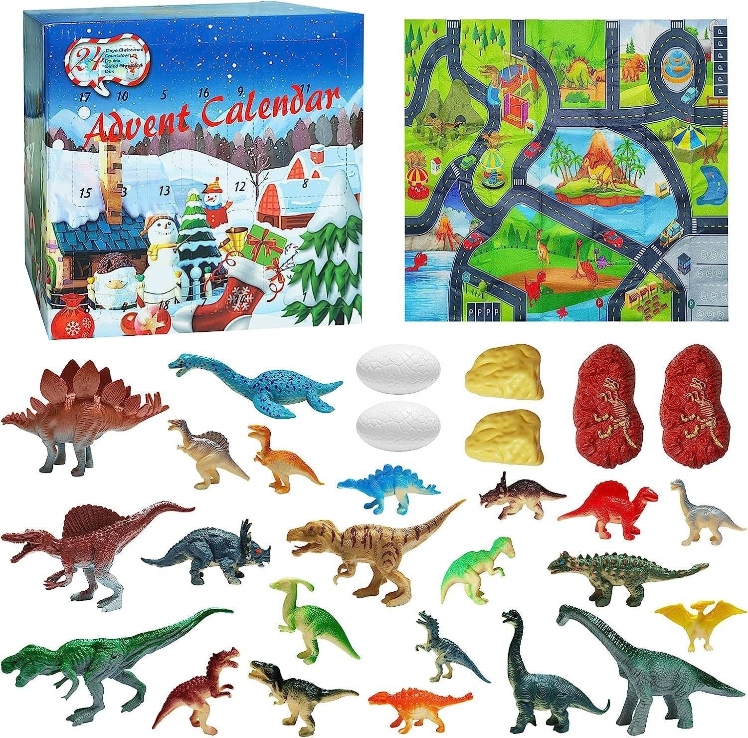 Christmas Advent Calendar Countdown Toy