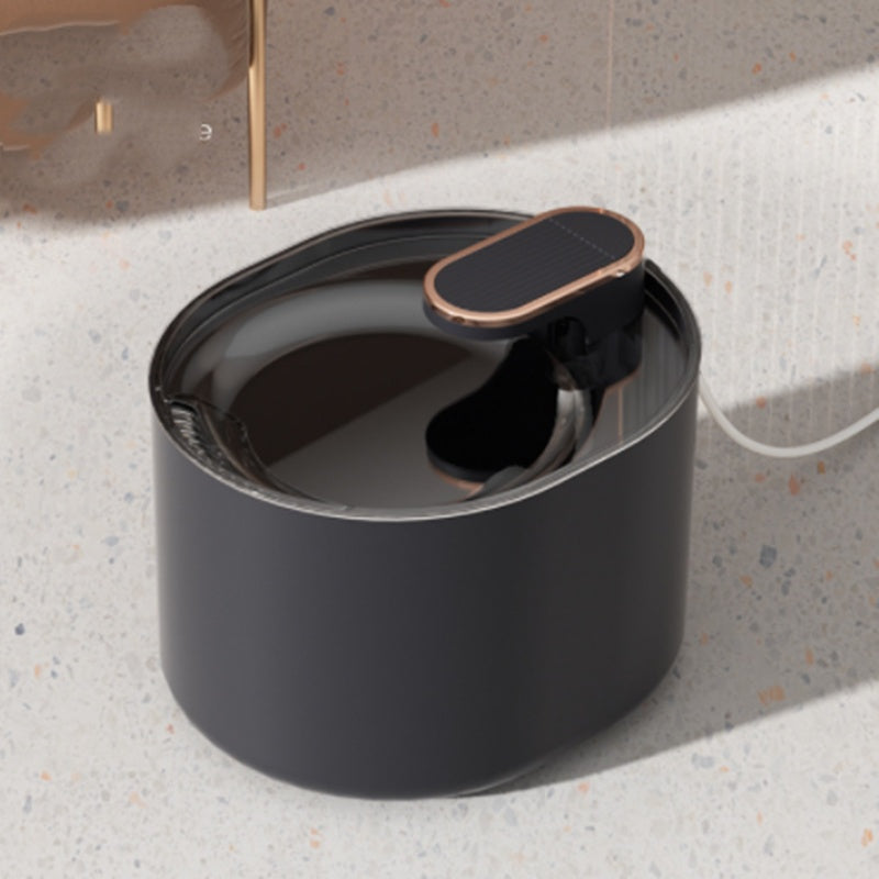 Automatisk husdjursfontän – tyst vattenautomat för katter och hundar med USB-laddning