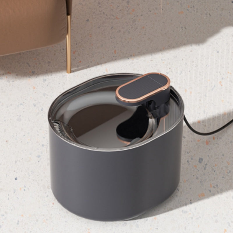 Automatisk husdjursfontän – tyst vattenautomat för katter och hundar med USB-laddning