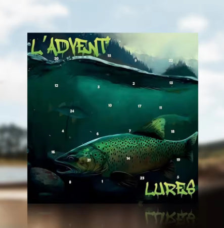 Jul-fiskekrok överraskningslåda – kreativ fiskekalender för hobbyfiskare