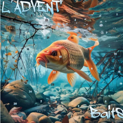 Jul-fiskekrok överraskningslåda – kreativ fiskekalender för hobbyfiskare